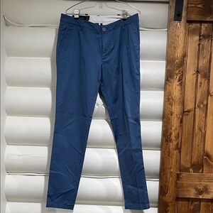 Armani Exchange Men's Chinos in Navy Blue